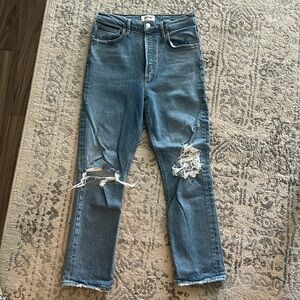 Agolde distressed jeans